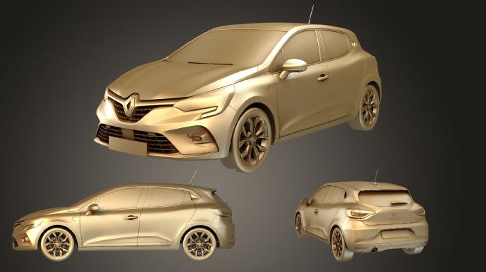 نموذج ثلاثي الأبعاد لآلة CNC السيارات والنقل رينو كليو 2020